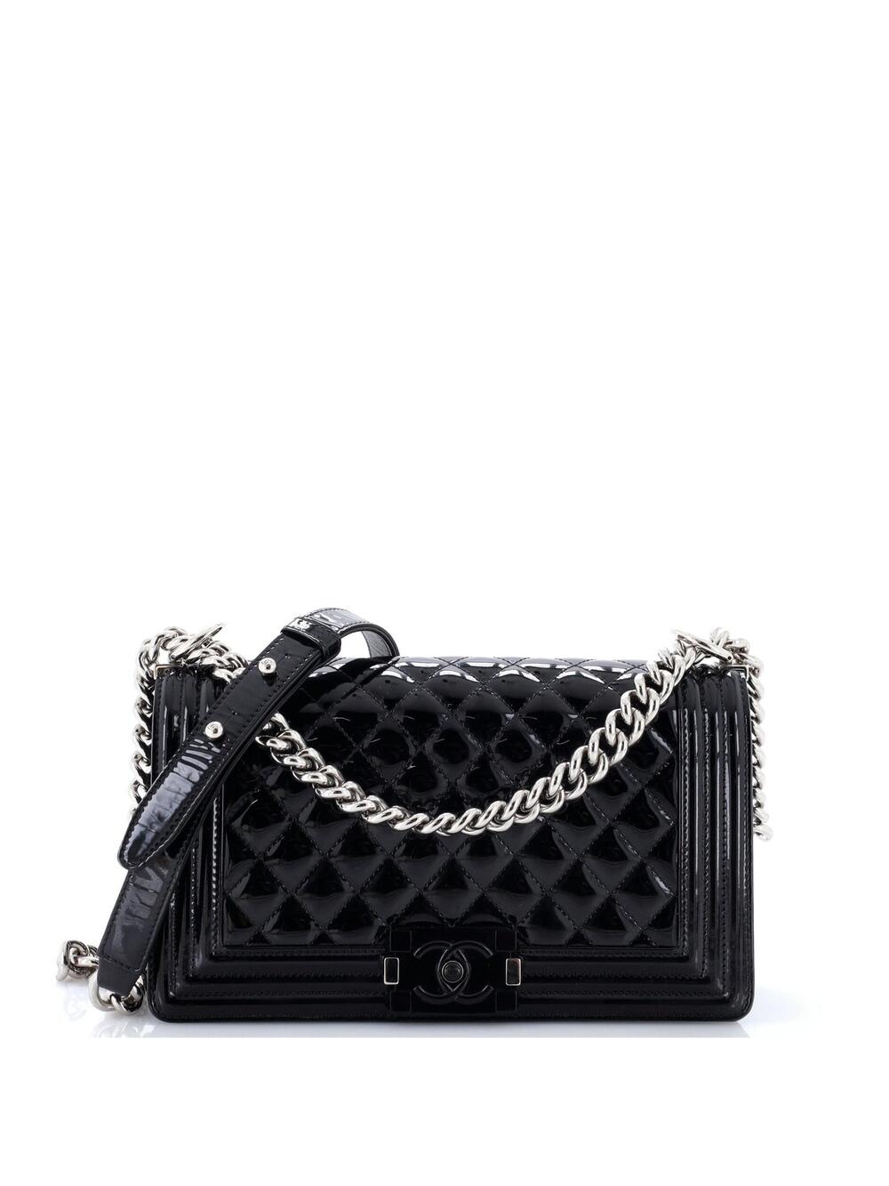 Chanel Boy Flap Bag Quilted Plexiglass #371036C29B